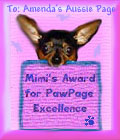 Mimi's Dog Award